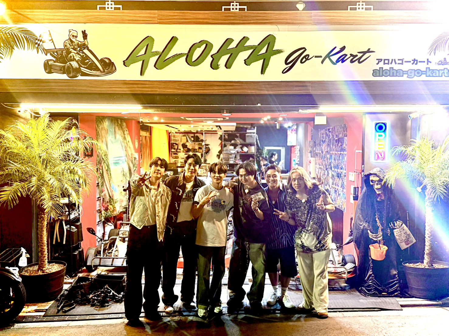 現役歌王撮影aloha